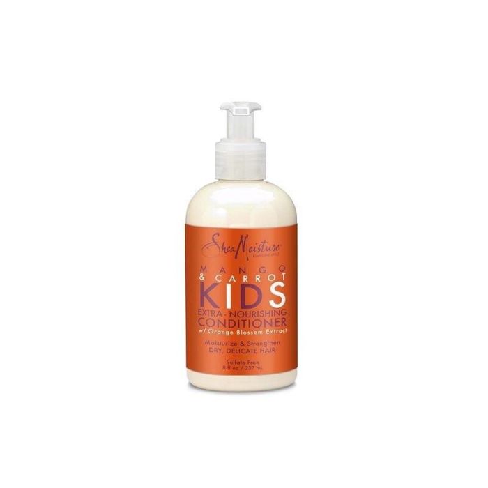Shea Moisture - Acondicionador Extra Nutritivo Mango & Zanahoria para Niños 237ml - Suaviza y Protege el Cabello Shea Moisture - Acondicionador Extra Nutritivo Mango & Zanahoria para Niños 237ml - Suaviza y Protege el Cabello