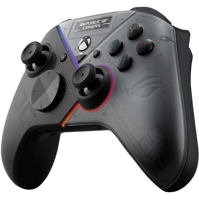 Asus ROG Raikiri Pro Mando Gaming PC y Xbox, Multiplataforma, Inalámbrico/Alámbrico, Vibración, Joysticks, Pantalla OLED 6 Asus ROG Raikiri Pro Mando Gaming PC y Xbox, Multiplataforma, Inalámbrico/Alámbrico, Vibración, Joysticks, Pantalla OLED 6