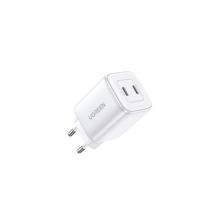 Ugreen 15327 Cargador de Dispositivo Móvil Universal Blanco Corriente Alterna Carga Rápida Interior 0 Ugreen 15327 Cargador de Dispositivo Móvil Universal Blanco Corriente Alterna Carga Rápida Interior 0