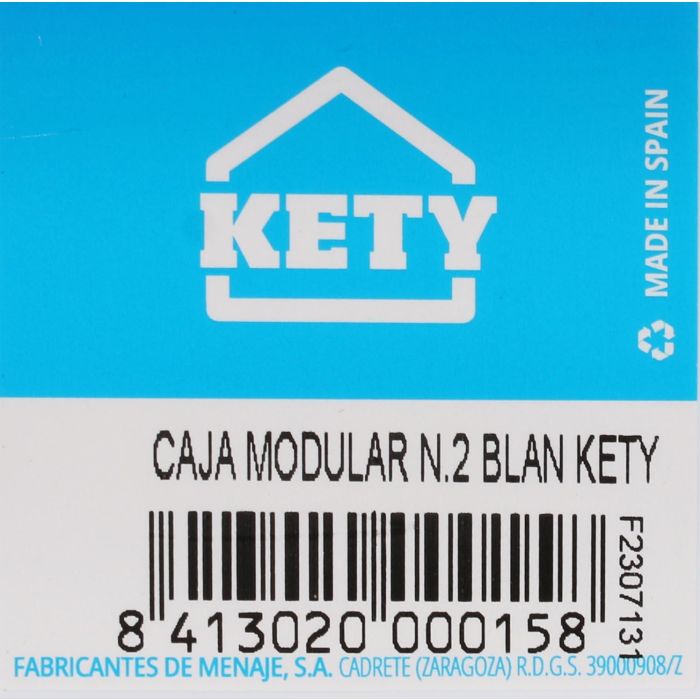 Caja de Ordenación Modular Kety 15x8x5.3 cm - Inde (24 Unidades) 1 Caja de Ordenación Modular Kety 15x8x5.3 cm - Inde (24 Unidades) 1