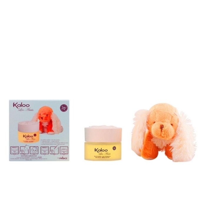 Kaloo Les Amis Lote Eau de Senteur Infantil Unisex 100 ml Vaporizador + Perrito Peluche. Fragancia Fresca Cítrica para Bebés y Niños. Kaloo Les Amis Lote Eau de Senteur Infantil Unisex 100 ml Vaporizador + Perrito Peluche. Fragancia Fresca Cítrica para Bebés y Niños.
