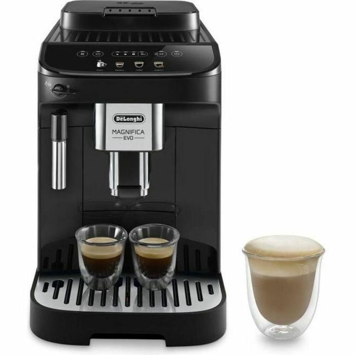 Delonghi ECAM290.22.B Máquina de café espresso automática Molido Magnifica Evo 15 bar, 1.8L, 250g granos, 3 bebidas, Panel Táctil 0 Delonghi ECAM290.22.B Máquina de café espresso automática Molido Magnifica Evo 15 bar, 1.8L, 250g granos, 3 bebidas, Panel Táctil 0