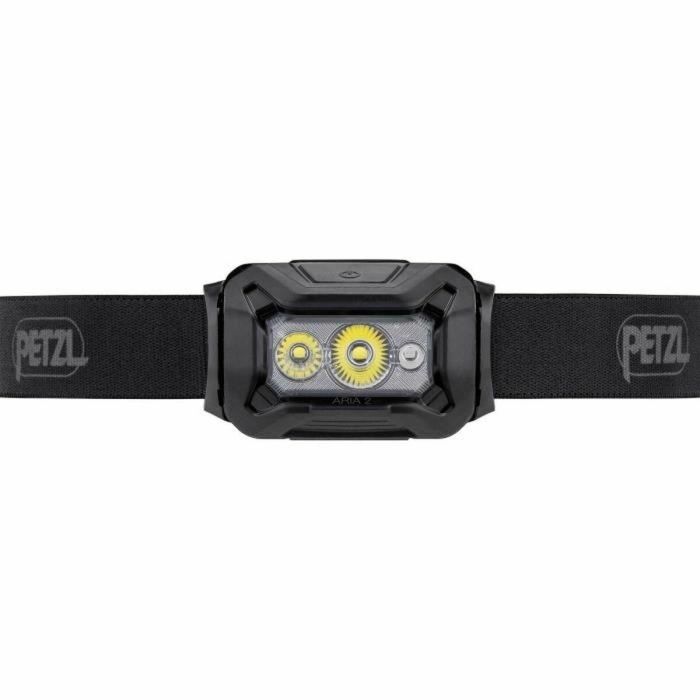 Petzl PET3342540840195 Linterna frontal estanca ARIA 2 450 lúmenes 3 pilas AAA/LR03 incluidas Negra 1