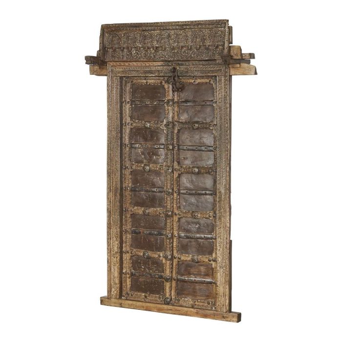 Puerta Item Home DKD Home Decor Marron 46 x 190 x 120 cm