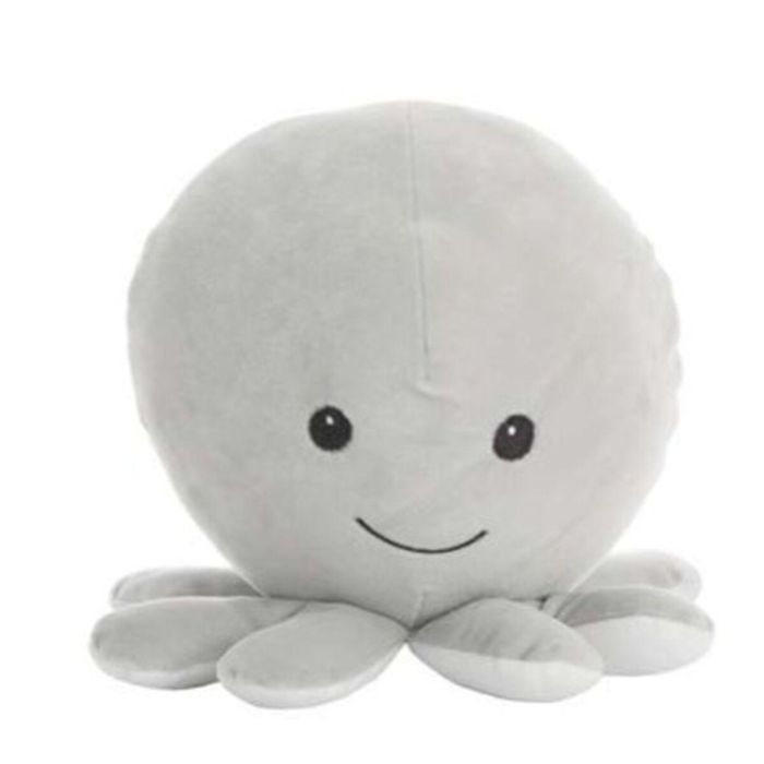 Creaciones Llopis Peluche Pulpo extrasuave gris 26 cm para bebés 0+ meses Creaciones Llopis Peluche Pulpo extrasuave gris 26 cm para bebés 0+ meses