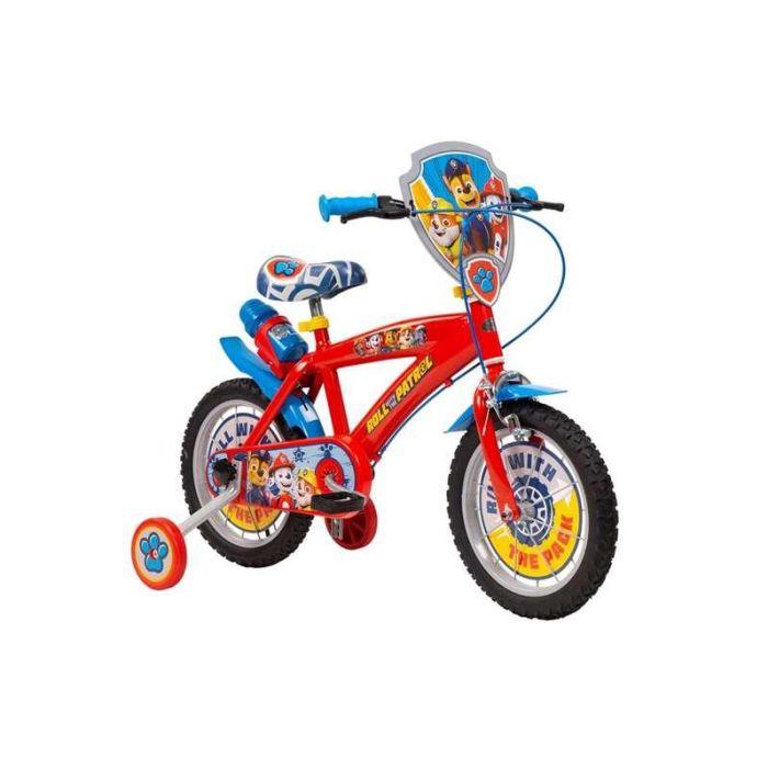 Bicicleta infantil Toimsa Paw Patrol 14" para niños de 4 a 6 años 2