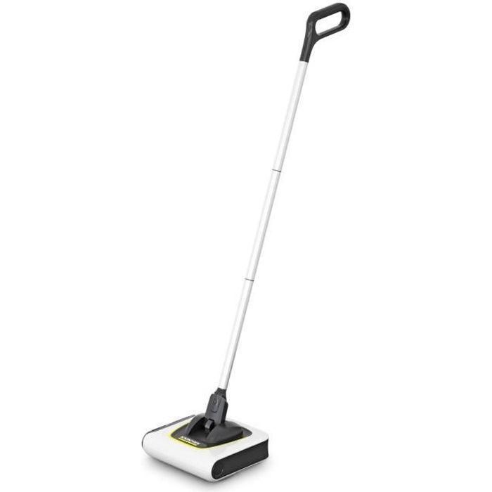 NUEVO KARCHER KB 5 - Escoba eléctrica inalámbrica - Autonomía de la batería 30 min en suelos duros (20 min en alfombra) - Compacta y ligera 1,2 Kg NUEVO KARCHER KB 5 - Escoba eléctrica inalámbrica - Autonomía de la batería 30 min en suelos duros (20 min en alfombra) - Compacta y ligera 1,2 Kg
