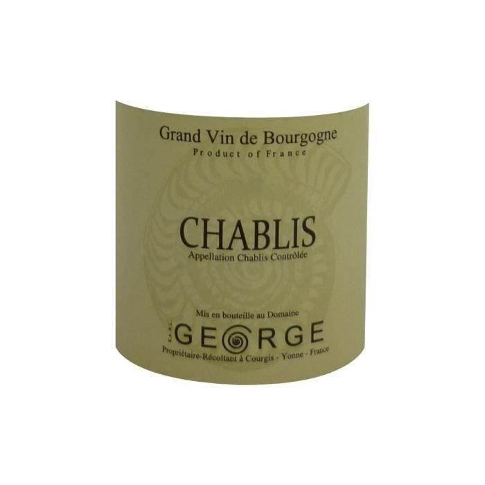 Domaine George 2018 Chablis - Vino blanco de Borgoña 1 Domaine George 2018 Chablis - Vino blanco de Borgoña 1