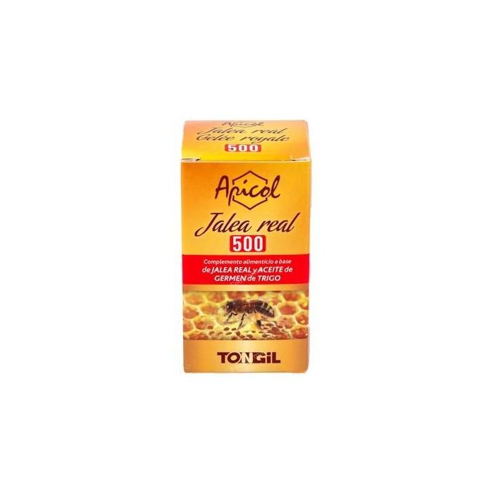 TONGIL Apicol Jalea Real 1000 mg 60 perlas. Refuerza defensas, ideal cambios estacionales, sistema inmune.