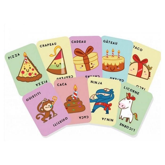 Juego de fiesta - NARANJA AZUL - Taco Sombrero Pastel Regalo Pizza - Velocidad - Reflejos - Comida 1 Juego de fiesta - NARANJA AZUL - Taco Sombrero Pastel Regalo Pizza - Velocidad - Reflejos - Comida 1