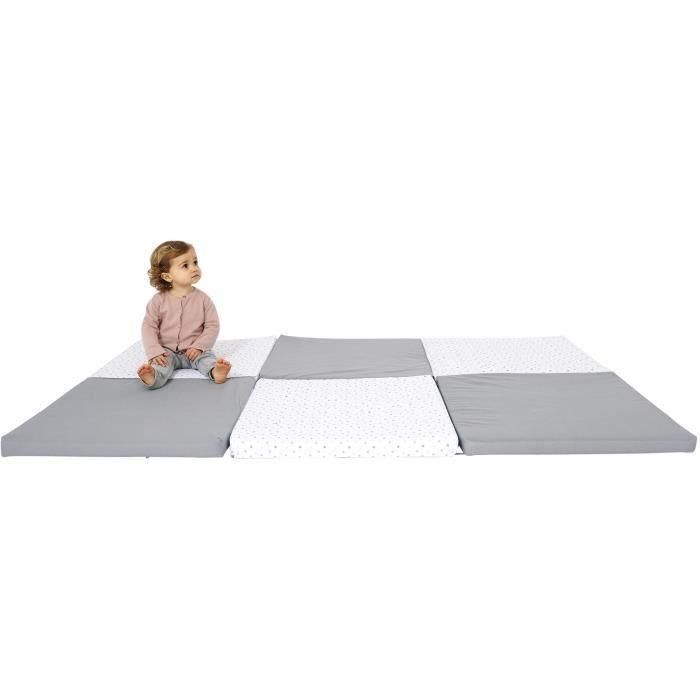CANDIDE CAN3275055956115 Alfombra de Juego XL Escalable 5 en 1, Diseño Gris y Estrellas 1 CANDIDE CAN3275055956115 Alfombra de Juego XL Escalable 5 en 1, Diseño Gris y Estrellas 1