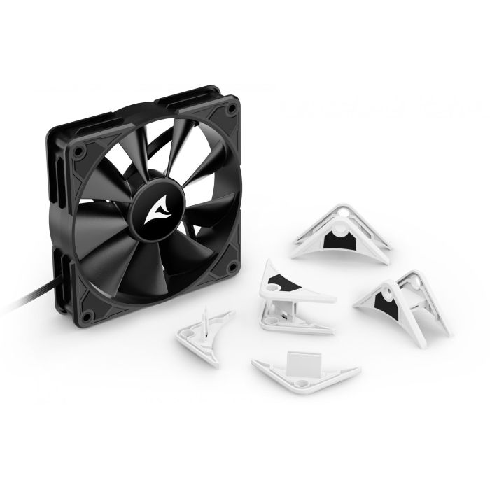 120mm Sharkoon SilentStorm BW120 PWM Fan (120 mm) 10