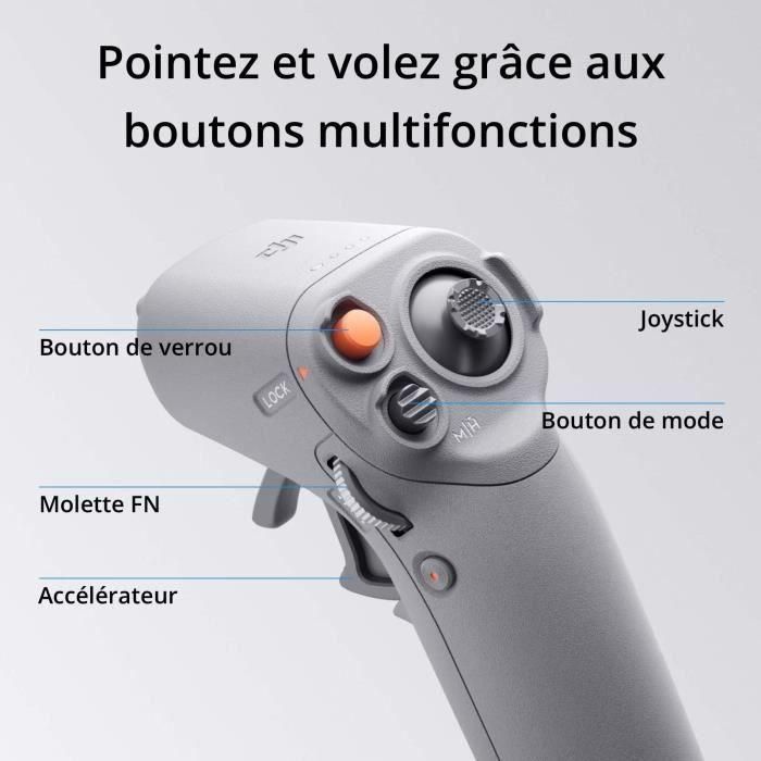 Controlador de control de drones DJI RC MOVE 2 1 Controlador de control de drones DJI RC MOVE 2 1