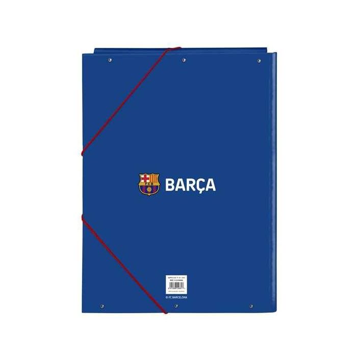 Safta Carpeta Cartón Folio Gomas Solapas F.C Barcelona 2ª Equipación 23/24 26x33,5x2,5cm 1 Safta Carpeta Cartón Folio Gomas Solapas F.C Barcelona 2ª Equipación 23/24 26x33,5x2,5cm 1