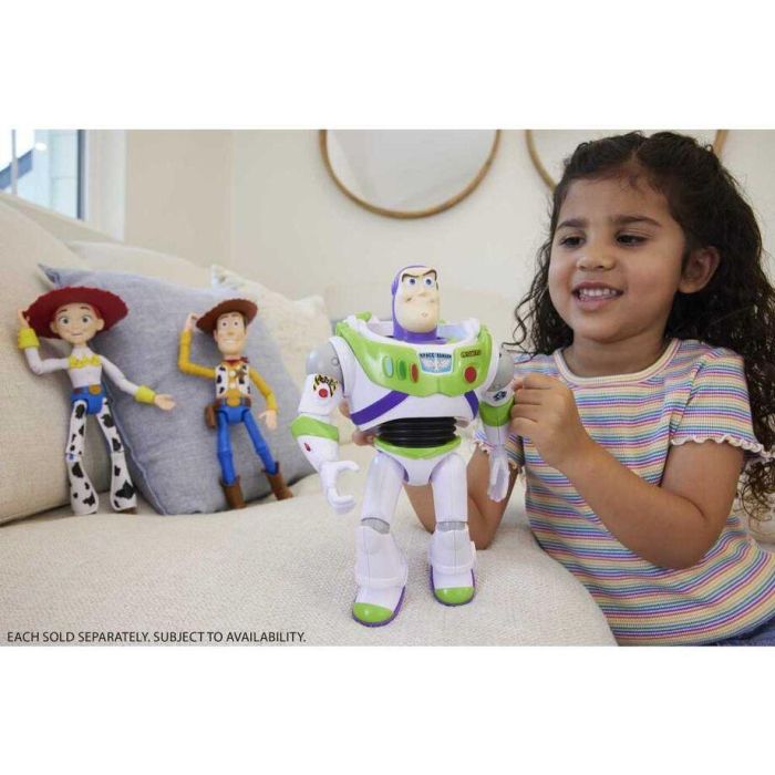 Mattel Figura de Acción Toy Story Buzz Lightyear 30,48 cm para Niños 3+ Años 2 Mattel Figura de Acción Toy Story Buzz Lightyear 30,48 cm para Niños 3+ Años 2