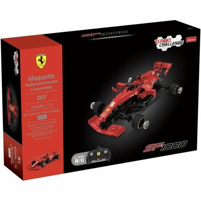 Kit de montaje Ferrari SF 1000 - TURBO CHALLENGE - Coche teledirigido - Rojo - 1/16 5