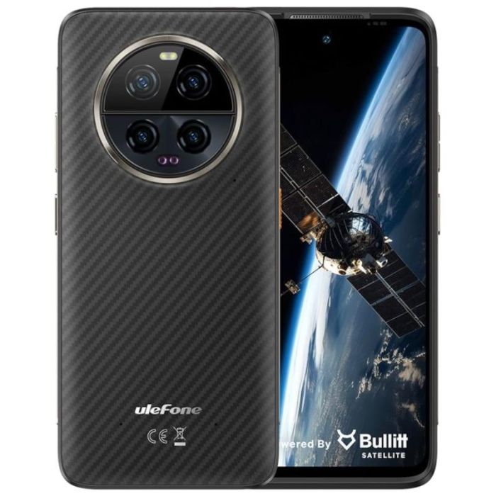 Ulefone Armor 23 Ultra, Smartphone Resistente 5G con 12GB RAM, 512GB Almacenamiento, Dual SIM y Diseño Elite Black Oem