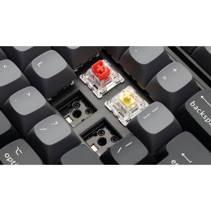 Keychron AAAQF02380 Teclado mecánico para juegos Q3 Pro SE ANSI, interruptor banana, retroiluminación RGB 2
