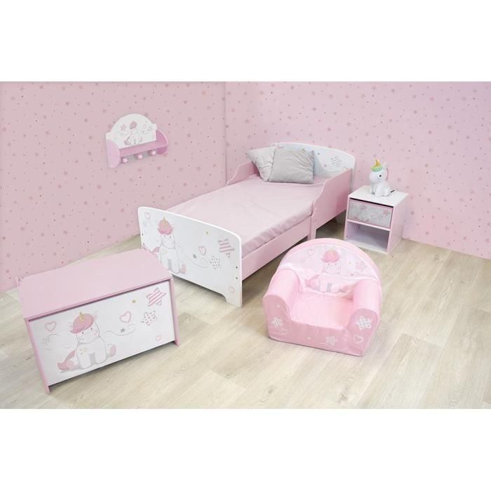 Fun House Sillón Club Infantil Unicornio - Tejido 100% Poliéster Lavable - 52x33x42 cm 1 Fun House Sillón Club Infantil Unicornio - Tejido 100% Poliéster Lavable - 52x33x42 cm 1
