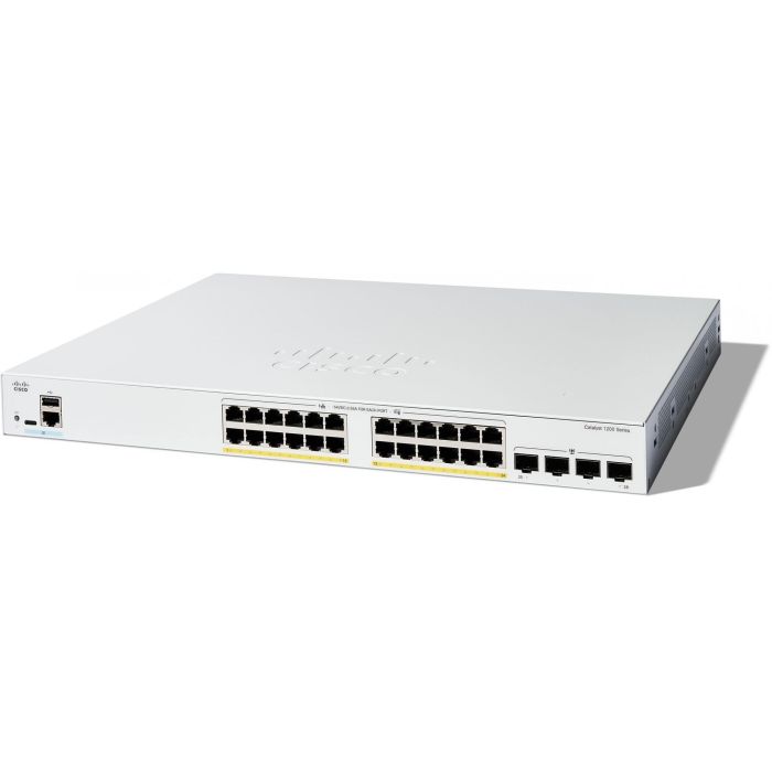 Cisco CATALYST 1200 Switch Gestionable 24 Puertos Gigabit Ethernet 0 Cisco CATALYST 1200 Switch Gestionable 24 Puertos Gigabit Ethernet 0
