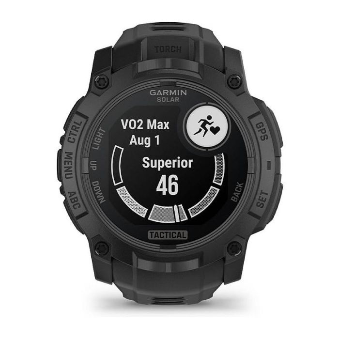 Garmin Instinct® 3 Solar Tactical Edition - Reloj Inteligente GPS, 50 mm, Pantalla AMOLED Táctil, Energía Solar, 40 Días Batería, Negro, Unisex Garmin Instinct® 3 Solar Tactical Edition - Reloj Inteligente GPS, 50 mm, Pantalla AMOLED Táctil, Energía Solar, 40 Días Batería, Negro, Unisex