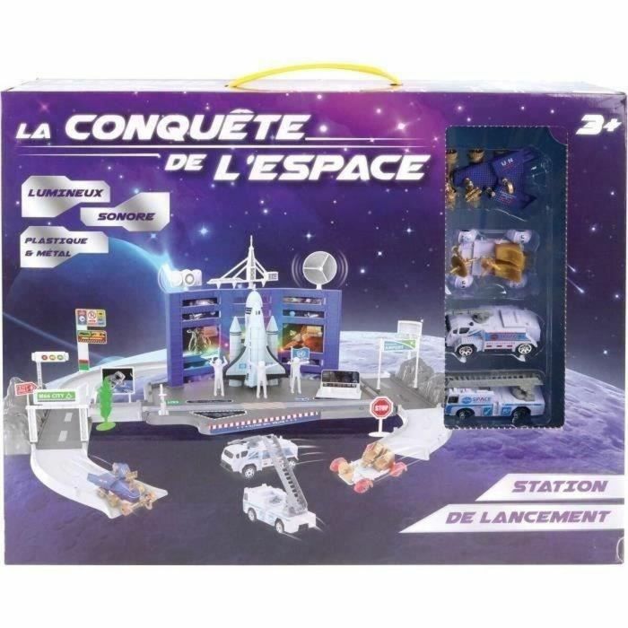 MGM MGM3301040905117 Estación de Lanzamiento del Transbordador Espacial con 3 Vehículos Metálicos 2 MGM MGM3301040905117 Estación de Lanzamiento del Transbordador Espacial con 3 Vehículos Metálicos 2