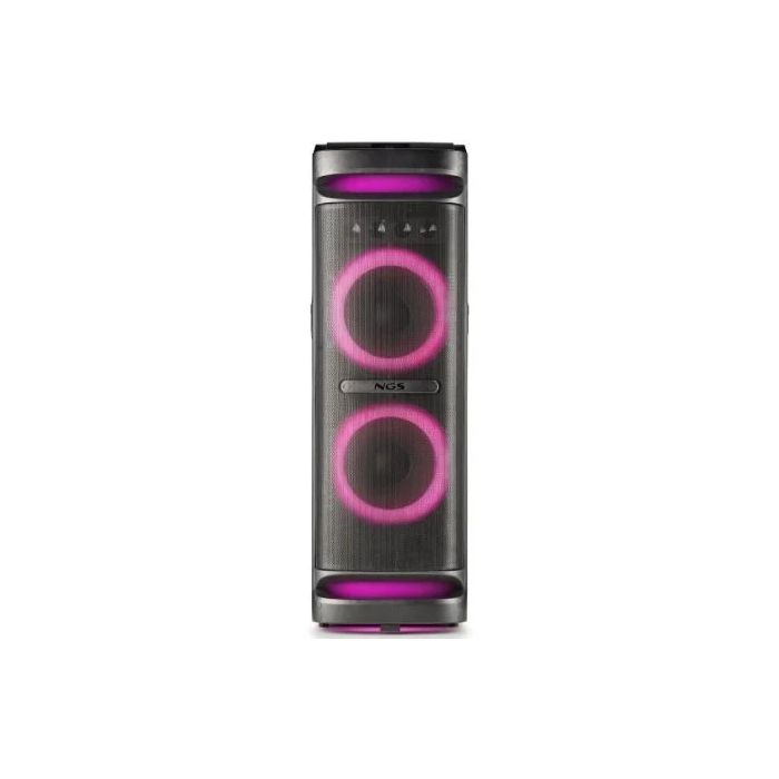 NGS Altavoz Bluetooth Portátil Wild Space 3 4000W con Luces LED y TWS para Fiestas y Karaoke 1
