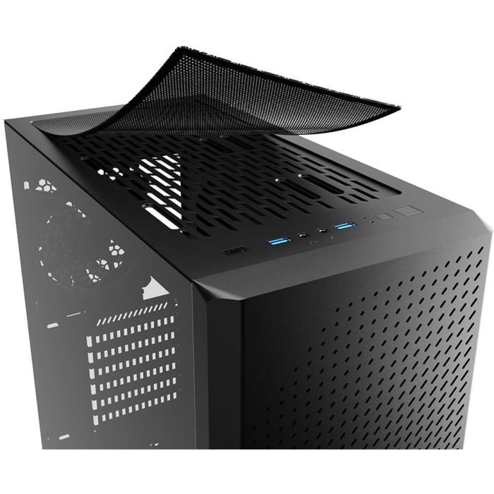 Sharkoon VS9 RGB Midi Tower PC, Caja de Ordenador con Ventana Lateral y Panel de Vidrio Templado, Negro 7 Sharkoon VS9 RGB Midi Tower PC, Caja de Ordenador con Ventana Lateral y Panel de Vidrio Templado, Negro 7