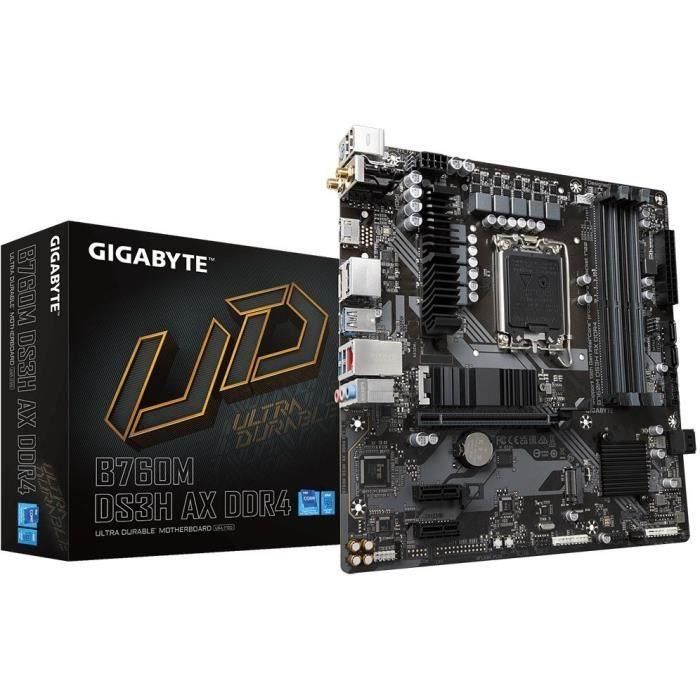 Gigabyte GIG4719331850869 Placa base B760M DS3H AX DDR4