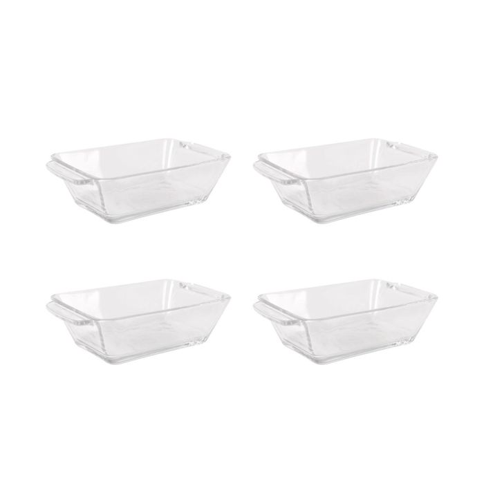 Set de 4 boles rectangulares de vidrio Anubis 11x7.5x4 cm - Inde (18 Cajas) 2 Set de 4 boles rectangulares de vidrio Anubis 11x7.5x4 cm - Inde (18 Cajas) 2