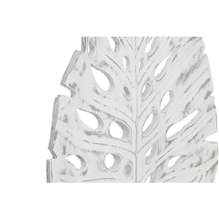 Decoracion Tropical DKD Home Decor Blanco 10 x 49 x 32 cm 1