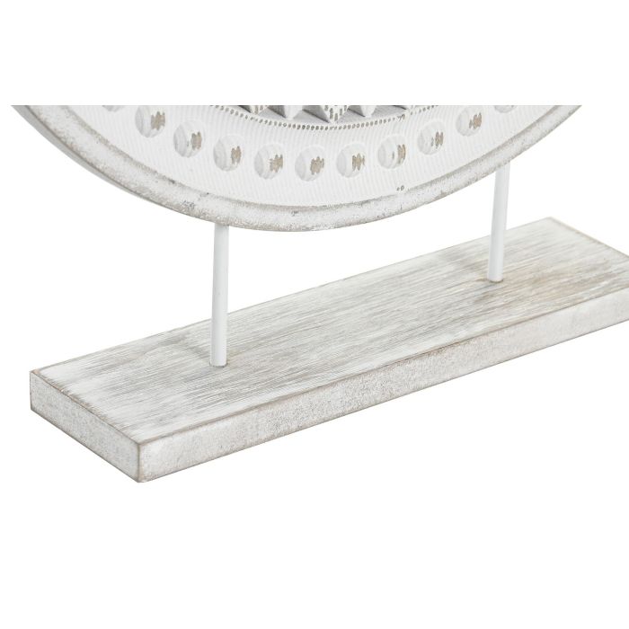 Decoracion Romantico DKD Home Decor Blanco 7 x 46 x 39 cm 2