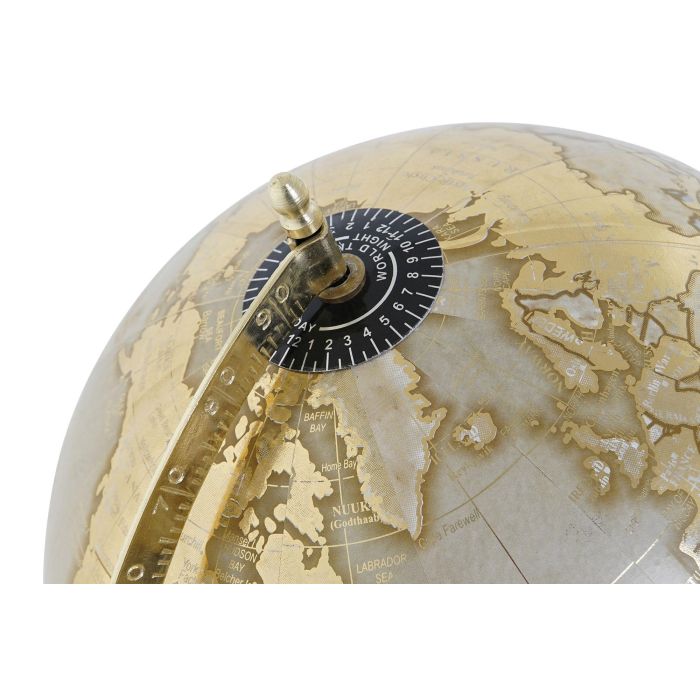 Globo Terraqueo Vintage DKD Home Decor Blanco Dorado 25 x 40 x 25 cm (2 Unidades) 3 Globo Terraqueo Vintage DKD Home Decor Blanco Dorado 25 x 40 x 25 cm (2 Unidades) 3