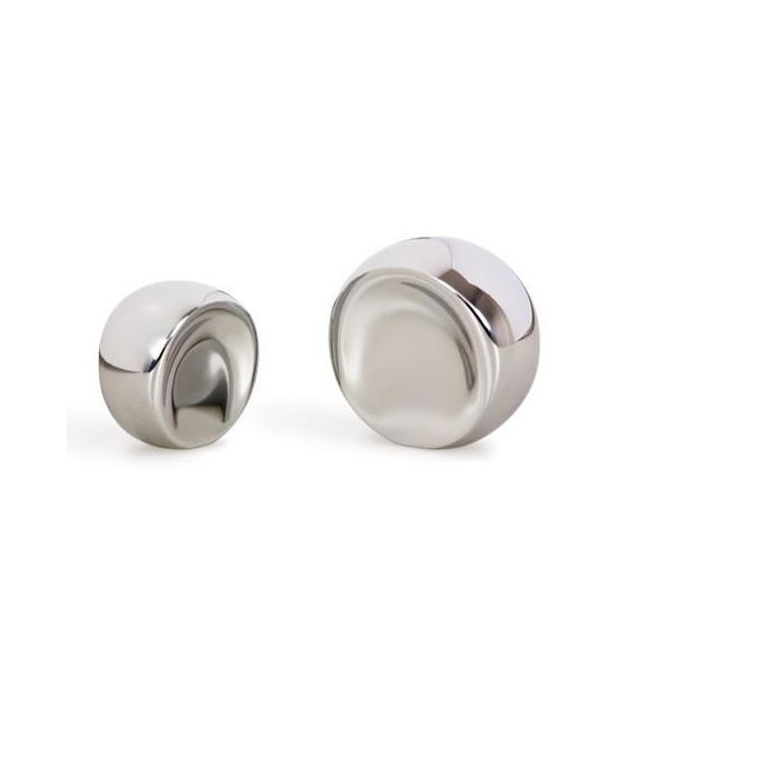 Pomo Zamak Ball Acabado Cromo Brillo Dist. Agujero Diam.24 Viefe Pomo Zamak Ball Acabado Cromo Brillo Dist. Agujero Diam.24 Viefe