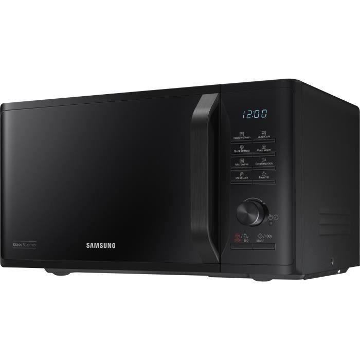 SAMSUNG - MS23K3555E - Microondas solo 23L - Control electrónico + botón - Función mantener caliente 2