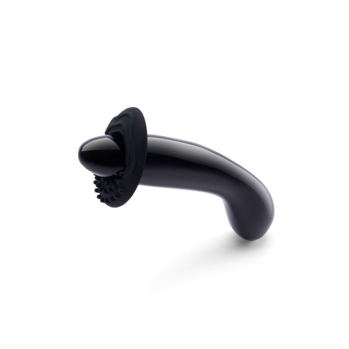 Vibrador Punto G Le Wand Crystal Negro 10 Vibrador Punto G Le Wand Crystal Negro 10