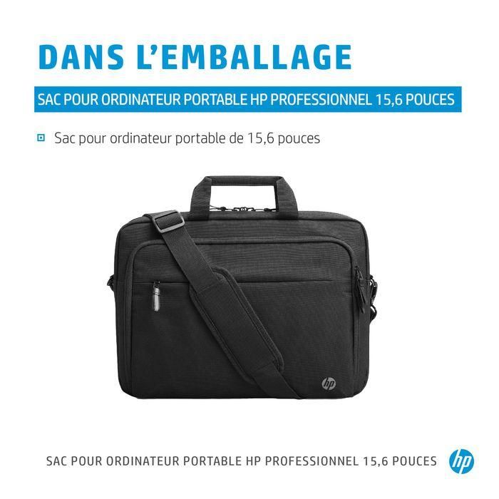 HP Professional 15.6-inch Laptop Bag – Mochila Ecológica para Portátil, Diseño Duradero y Organizador Interno 7