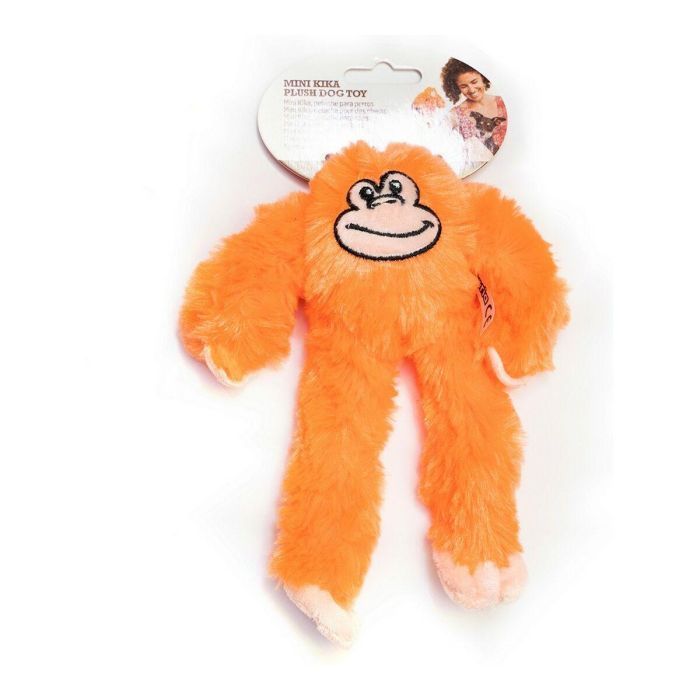 Gloria Mini Kika Peluche Para Perros Mono Naranja Con Sonido
