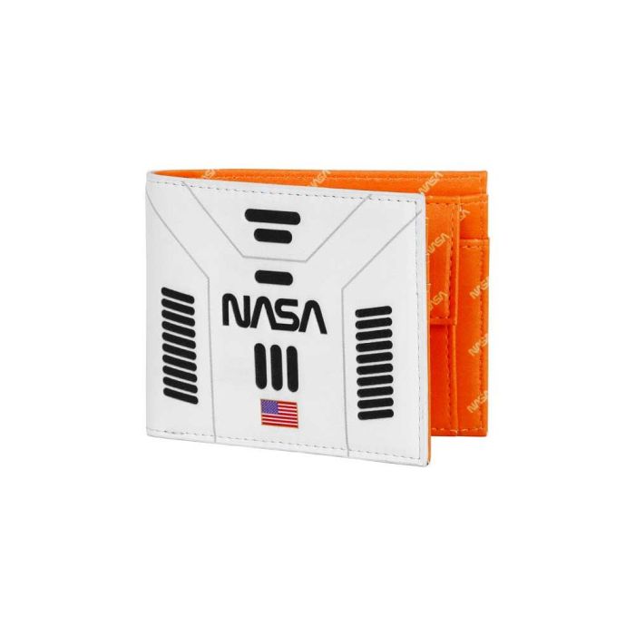 Billetero de Hombre Spaceship NASA Blanco