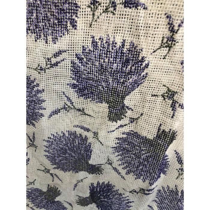 TOISON D'OR PRO3120760024072 Cortina Individual Miramas 140x225 cm Protección contra el calor y los insectos Lavanda 2