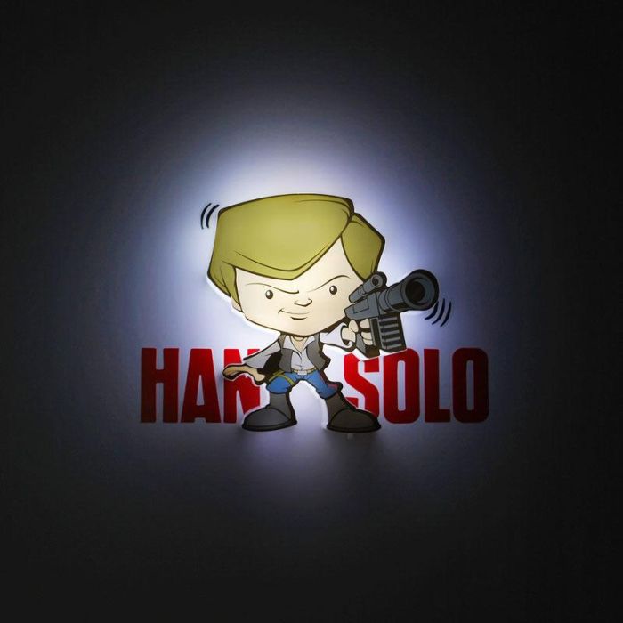 3D Light FX Lámpara Mini Hans Solo Star Wars LED 3D FX - Nunca se calienta 1