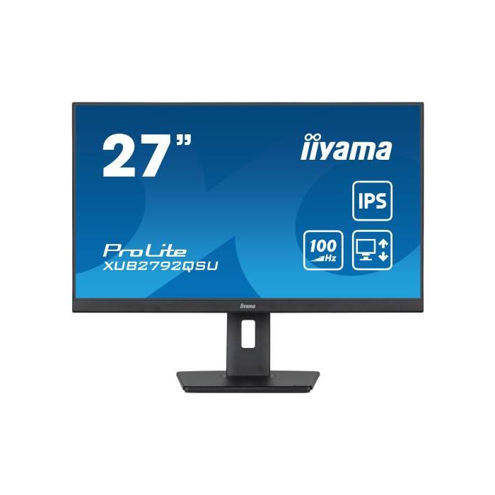 iiyama ProLite pantalla para PC 68,6 cm (27") 2560 x 1440 Pixeles Full HD LED Negro