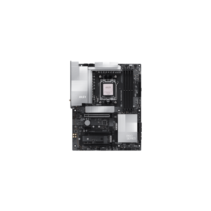 MSI PRO X870E-P WiFi Placa Base AMD X870E Zócalo AM5 DDR5 Wi-Fi 7 ATX para Ryzen 7000/8000/9000 Series