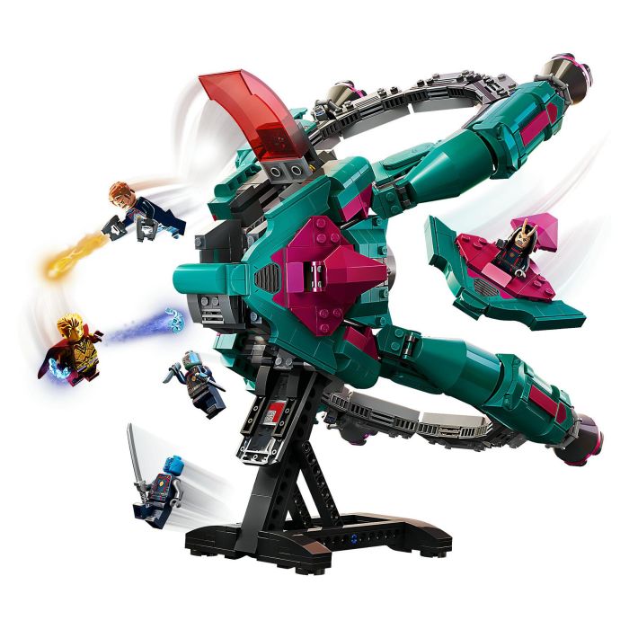 LEGO 76255 Nave de los Nuevos Guardianes Marvel Super Heroes Juego Construcción 1108 Piezas 10+ Años