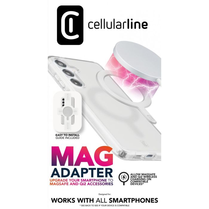 Cellularline MAG Adapter Ring White 3 Cellularline MAG Adapter Ring White 3