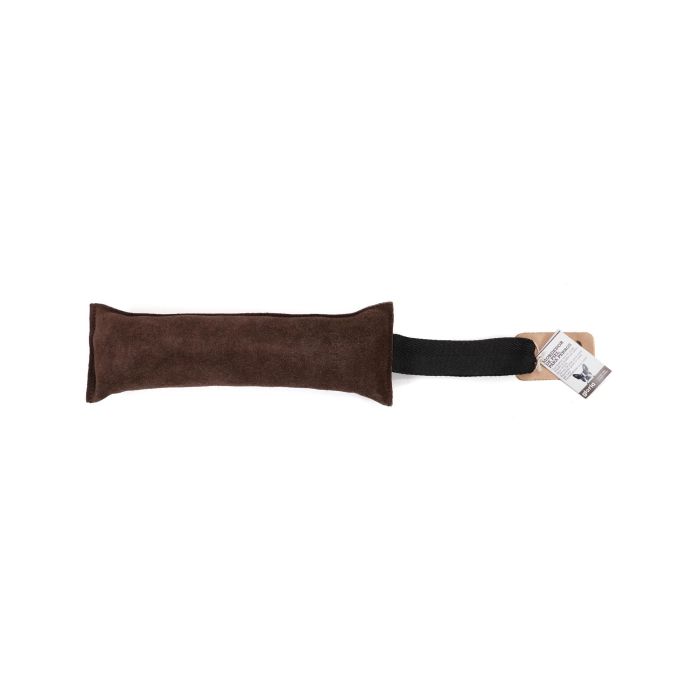 Gloria Mordedor de Adiestramiento y Recompensa para Perros Cuero Vuelto Piel 30 cm Marrón con Asa de Lona Firme 0 Gloria Mordedor de Adiestramiento y Recompensa para Perros Cuero Vuelto Piel 30 cm Marrón con Asa de Lona Firme 0
