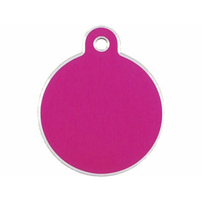 Placa identificativa Imarc Circle Rosa