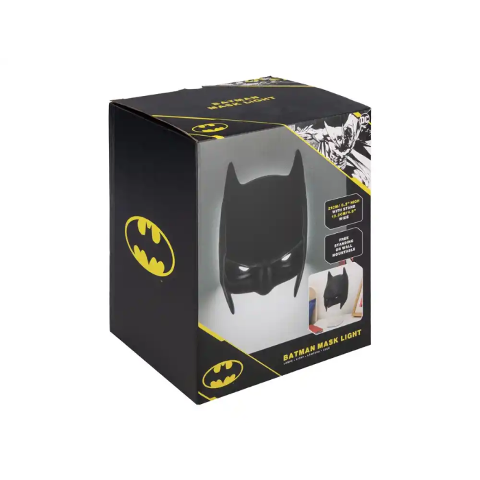 Paladone Máscara con Luz LED DC Batman Decorativa 21 cm Ideal Fans Coleccionistas 10