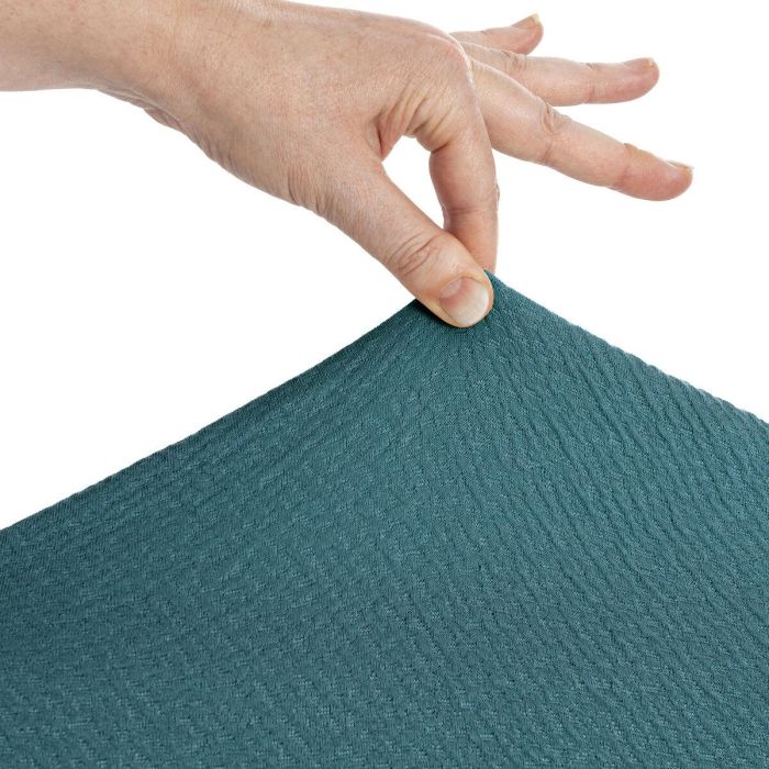 Funda para chaise longue de brazo corto derecho Eysa BRONX Verde Esmeralda 110 x 110 x 310 cm 1