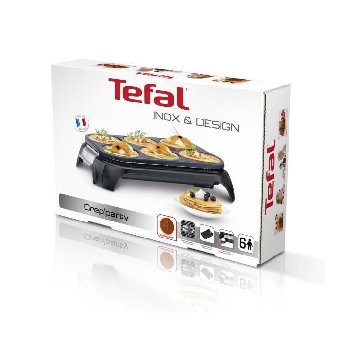 TEFAL PY558813 Crepiere Electric Crep'Party 4 TEFAL PY558813 Crepiere Electric Crep'Party 4
